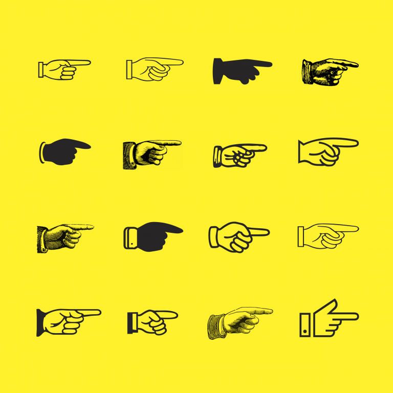 Straightforward Manicule
